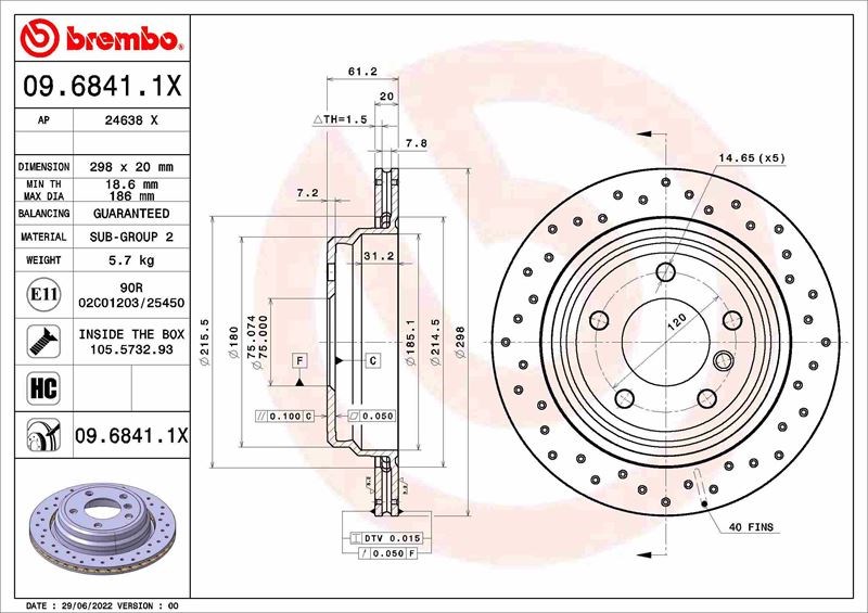 Fren Diski BREMBO