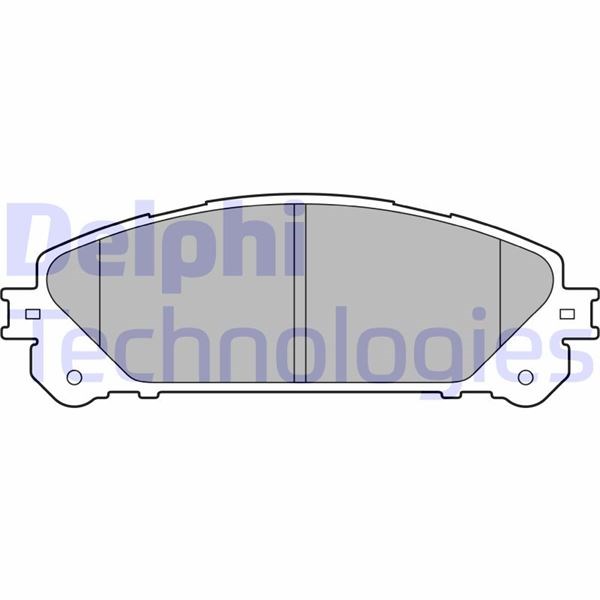 Lexus RX350 Ön Fren Balatası DELPHI