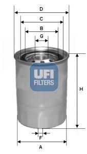 Yakıt Filtresi UFI