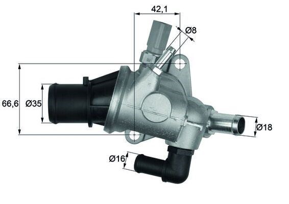 Termostat MAHLE