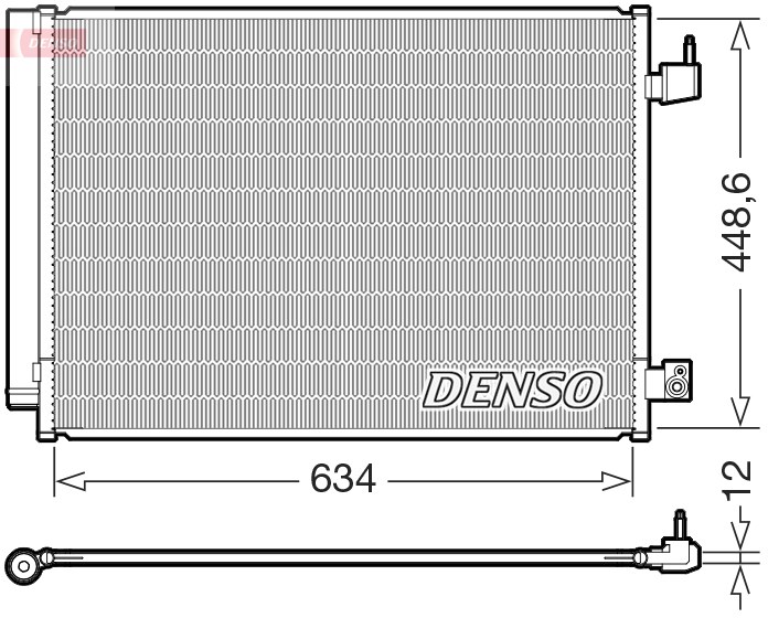 Klima Radyatörü Kondenser DENSO
