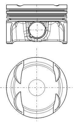 Motor Piston Komple MAHLE