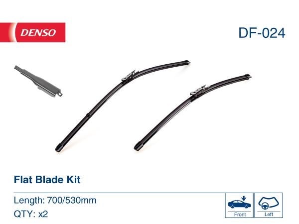 Ön Silecek Süpürgesi Flatblade DENSO