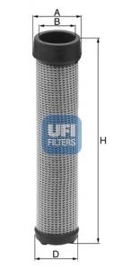 Case Construction Hitachi Hava Filtresi UFI