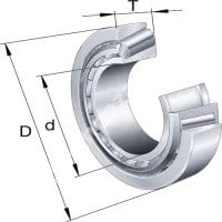 Konik Rulman SKF