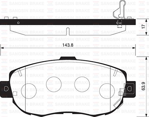 Lexus GS IS SC Ön Disk Balatası SANGSIN