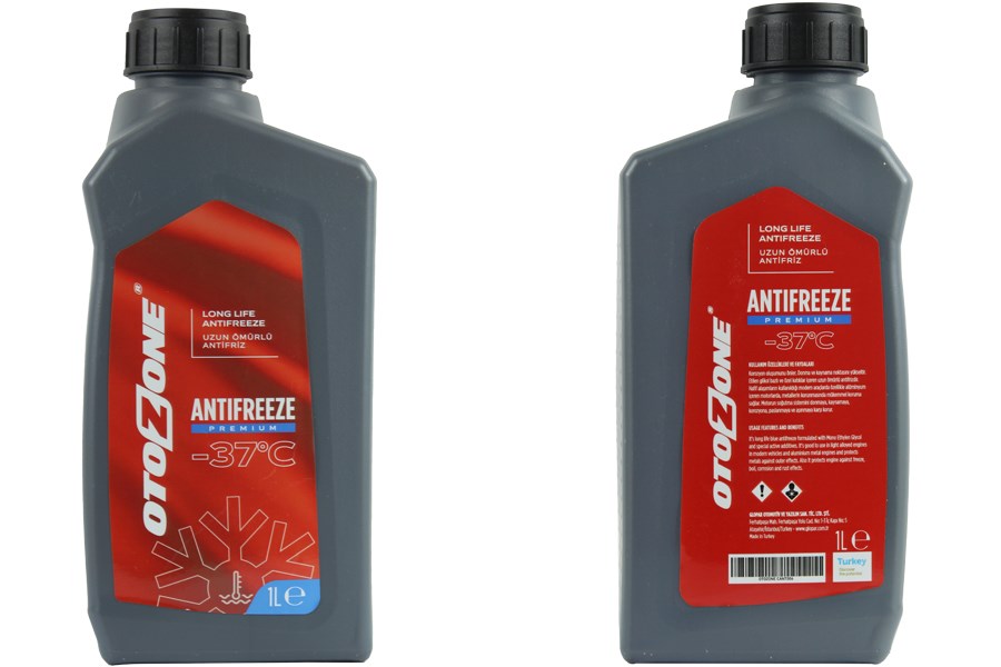Antifiriz 1 LT -37 C Kırmızı Long Life Organik OTOZONE