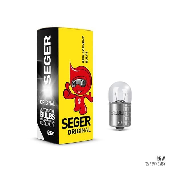 R5W 12V 5W BA15S Standart Ampul SEGER