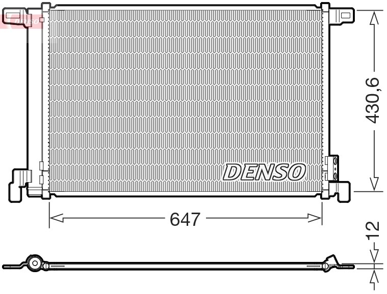 Klima Radyatörü Kondenser DENSO
