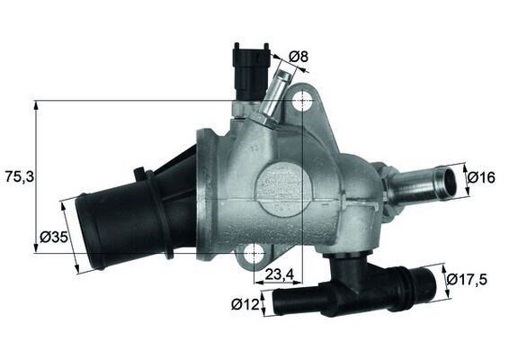 Termostat MAHLE