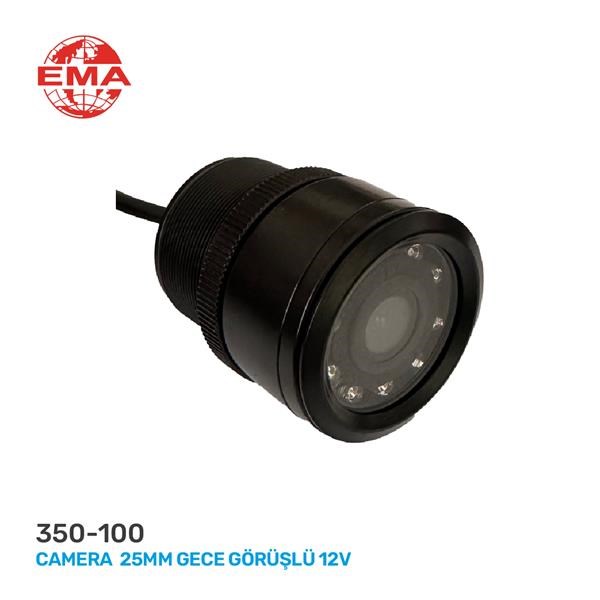 Kamera 25MM Gece Görüşlü 12V EMA