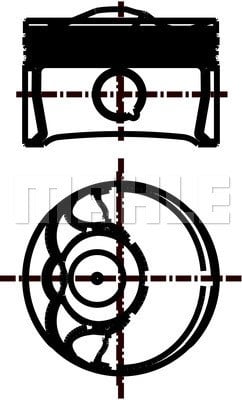 Komple Piston MAHLE