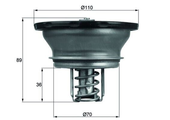 Termostat Ağır Hizmet MAHLE