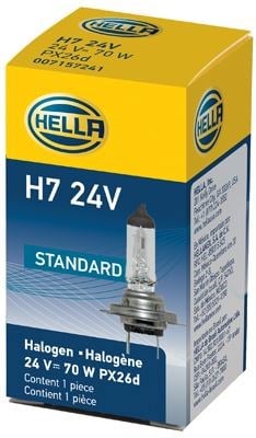 Ampul H7 70W 24V PX26D Universal HELLA
