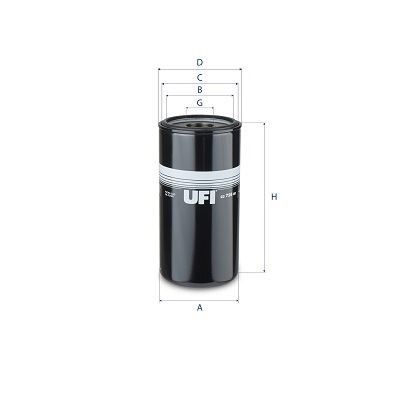 Yağ Filtresi Spin-On UFI