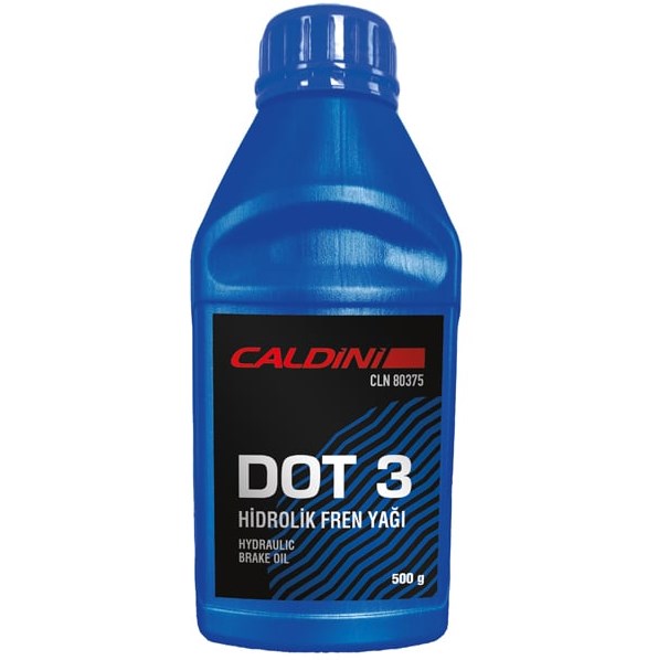 Fren Hidrolik Yağı - DOT 3 Plastik 500 ml CALDINI