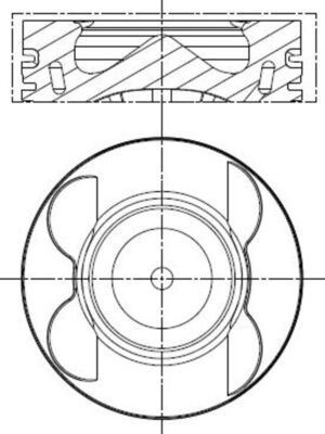 Piston Komple MAHLE
