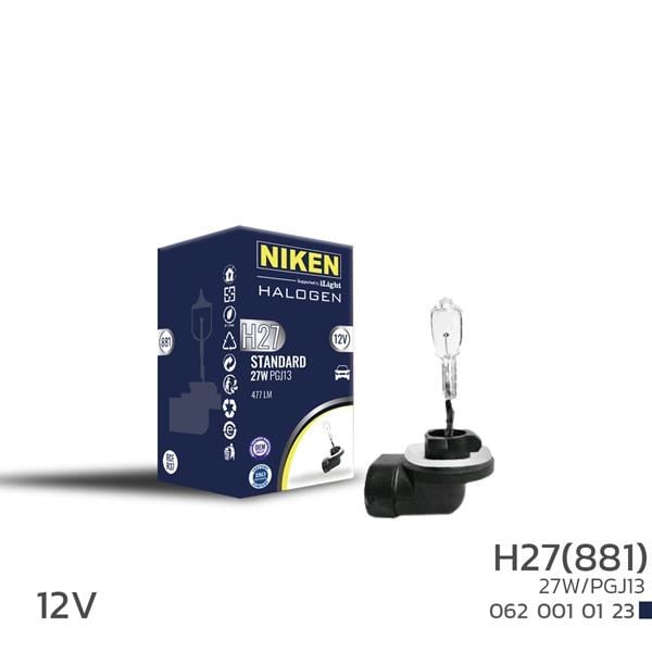Niken H27W/2 881 27W Halojen Ampul PGJ13 12V NIKEN