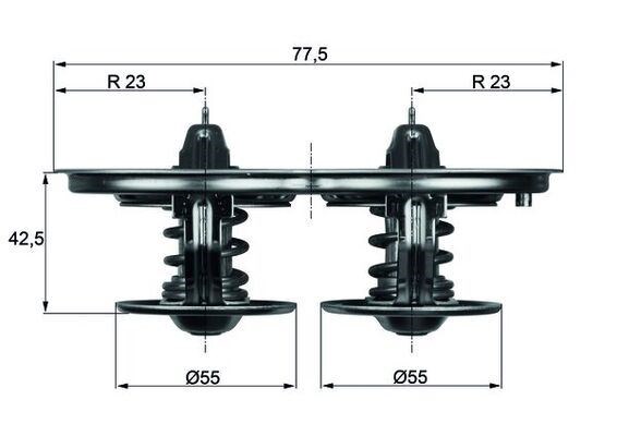 Termostat MAHLE