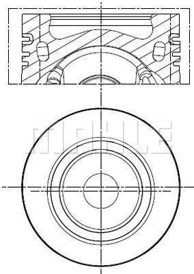 Komple Piston MAHLE