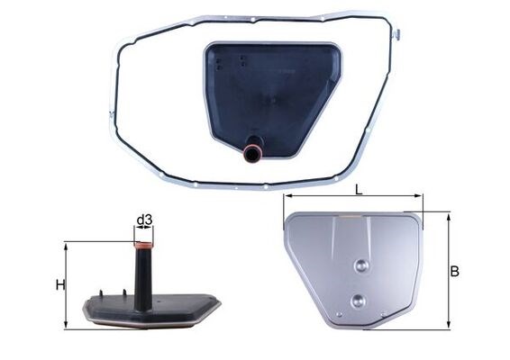 Hidrolik Filtre Otomatik Şanzıman MAHLE