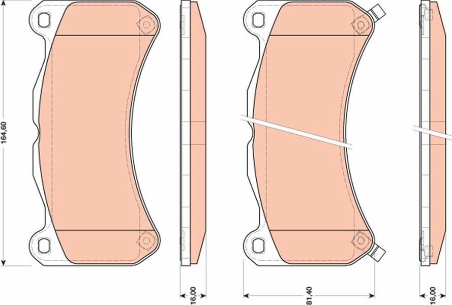 Lexus IS II E2 Ön Disk Balata TRW