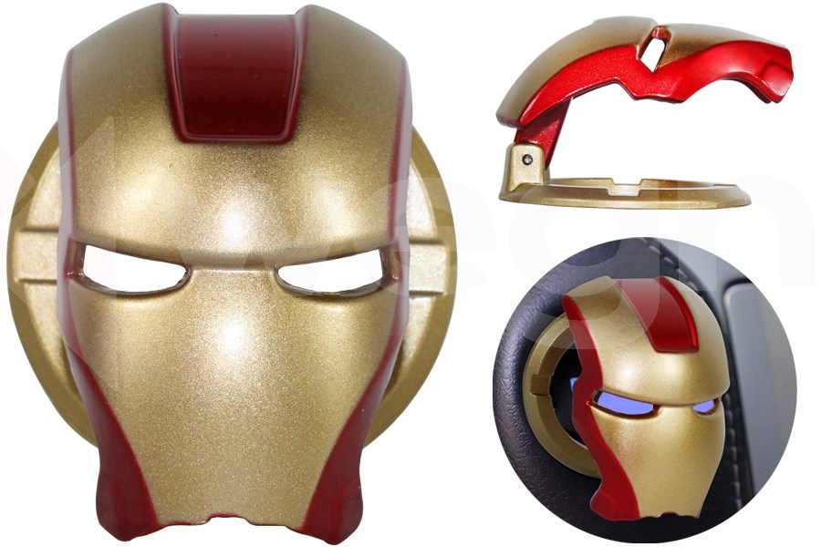 Iron Man Start Stop Koruyucu Kapak Orijinal Renk Sarı-Kırmızı WEGNA