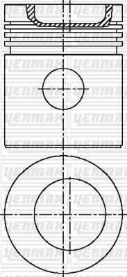 Perkins MF 165 Piston Segman Q98.48MM STD YENMAK