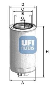 Yakıt Filtresi UFI