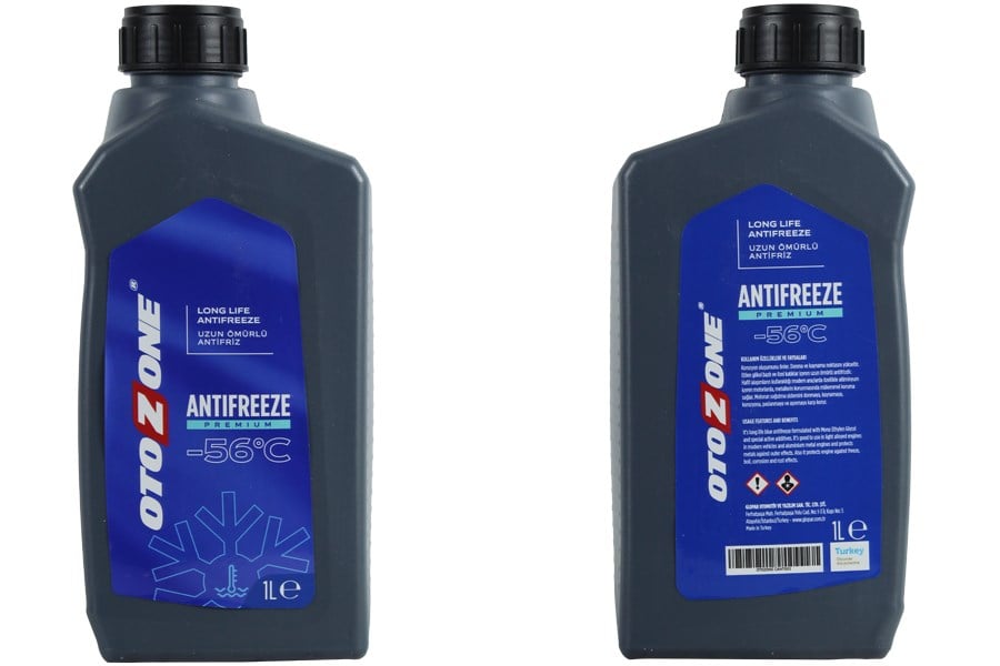Antifiriz 1 LT -56 C Mavi OTOZONE