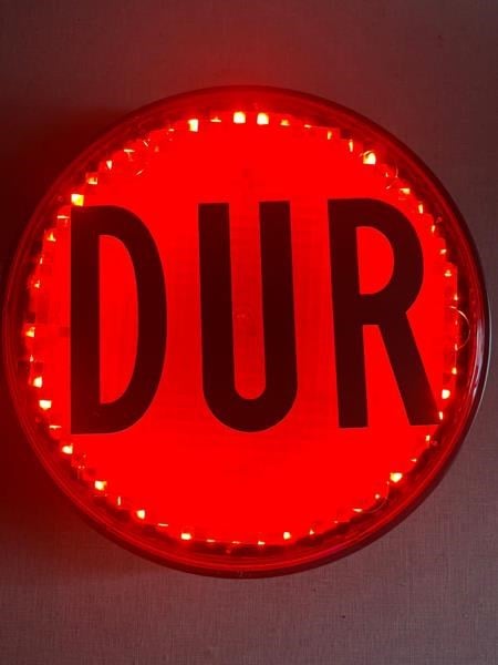 Dur Levhası LED Işıklı Servis Araçlarına Uygun Stop Lambası AFT