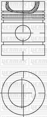 Perkins Seri 900 Seri 903.27 Euro 1 Piston Segman Q98.48MM STD YENMAK