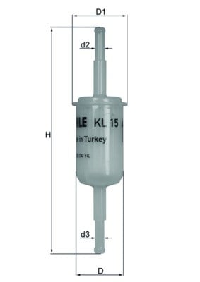 Yakıt Filtresi MAHLE