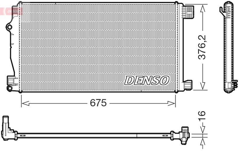 Motor Su Radyatörü DENSO