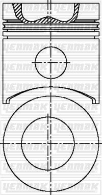 John Deere 3239 DL 01 Piston Segman Q106.5mm STD YENMAK