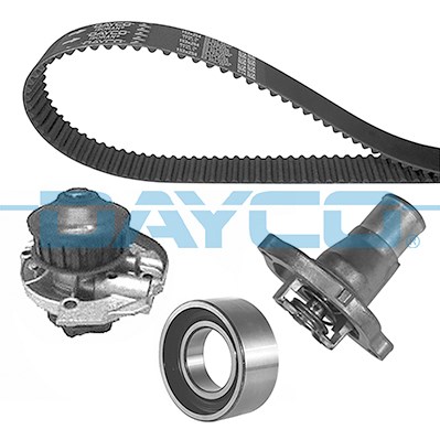 Su Pompası ve Termostat İçeren Zamanlama Kayış Kiti DAYCO