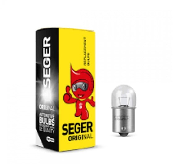 R10W 12V 10W BA15S Standart Ampul SEGER