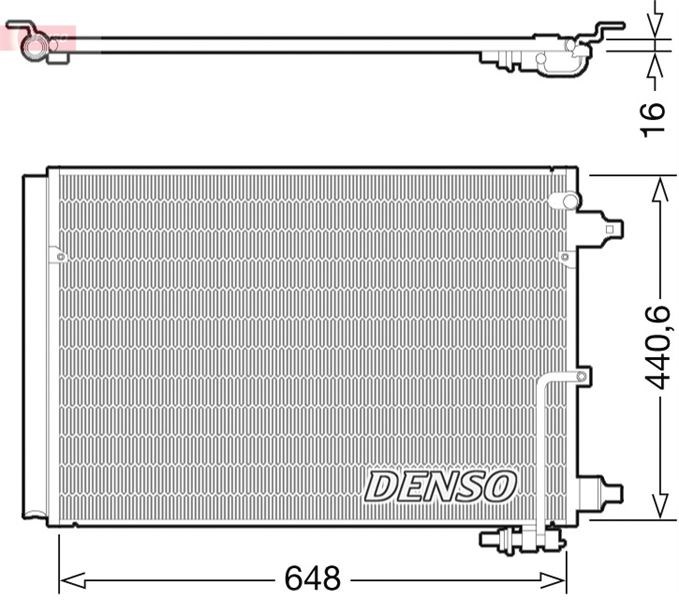 Klima Radyatörü DENSO