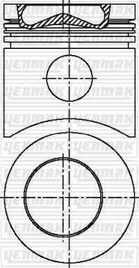 John Deere 3164 DL 01-JD 164 Schiepper 1520 Piston Segman Q102.0mm STD YENMAK