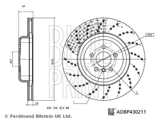 Fren Diski BLUEPRINT