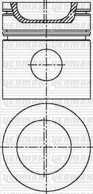 Perkins 4.236 AT Piston Segman Q98.48MM STD YENMAK
