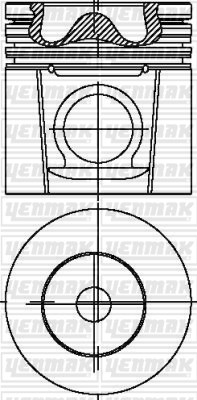 Perkins 1100 Serisi Piston Segman Q105.0MM STD YENMAK