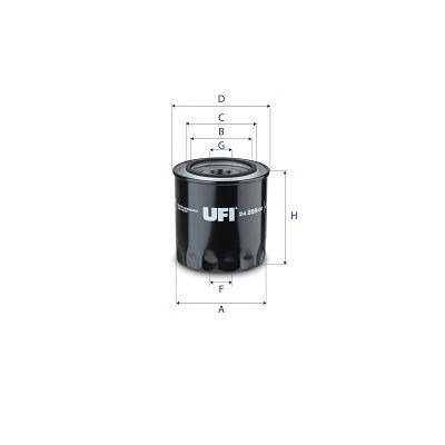 Dizel Yakıt Filtresi UFI