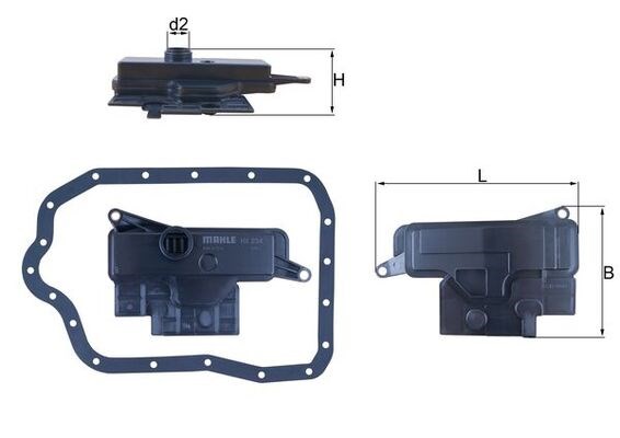 Hidrolik Filtre Otomatik Şanzıman MAHLE