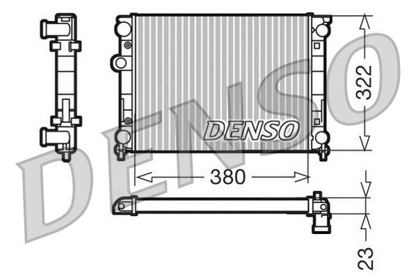 Ligier Be Up Motor Su Radyatörü DENSO