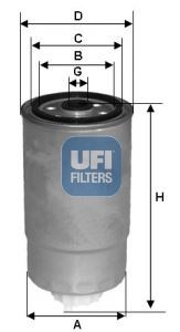 Yakıt Filtresi UFI