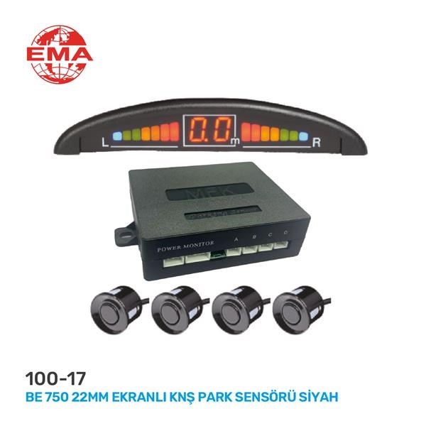 Park Sensörü Siyah BE-750 22MM Ekranlı Konuşan EMA