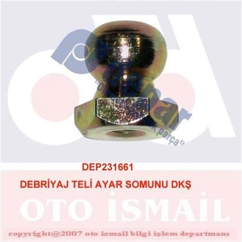 Debriyaj Teli Ayar Somunu DEPAR