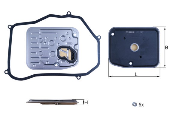 Hidrolik Filtre Otomatik Şanzıman MAHLE