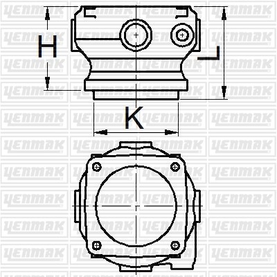 Kompresör Daimler Benz OM 401-402-403-407-421-422-423-427-440-441-442-447... YENMAK